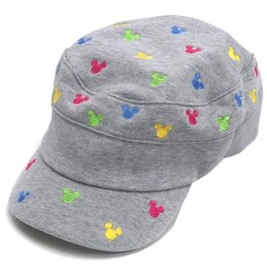 Tokyo Disney Embroidered Mickey Vintage Style Newsboy Cap / Hat